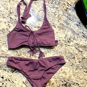 Purple bikini